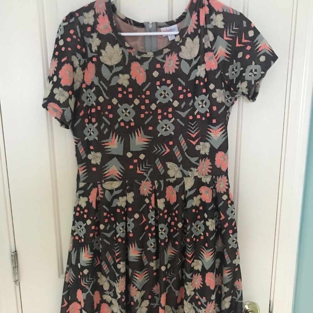 Multicolor lularoe Amelia